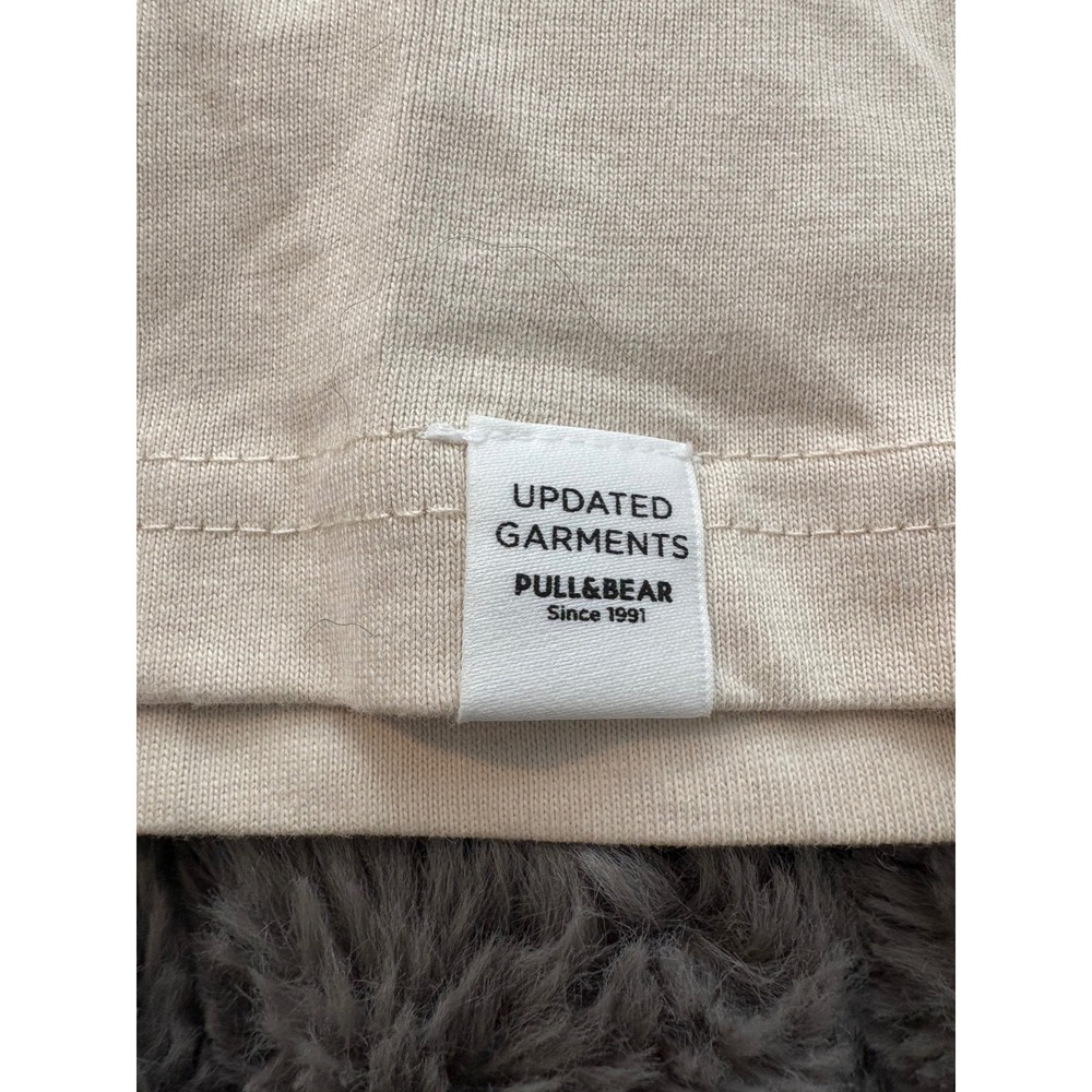 Pull Bear Men Graphic T Shirt New York Queens Long Island City Relaxed Fit - Picture 3 of 8